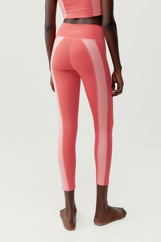 Leggings 7/8 de cintura alta Bindi - Rosa