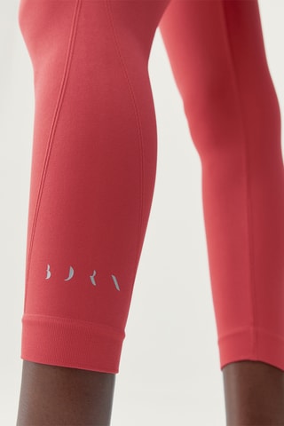 Leggings 7/8 de cintura alta Blume - Vermelho