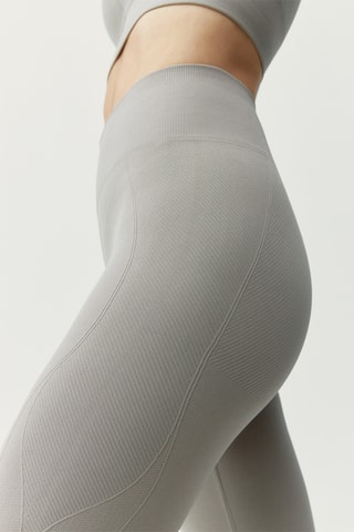 Leggings 7/8 de cintura alta Blume - Cinzento-claro