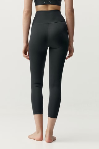 Leggings 7/8 de cintura alta Cleo - Preto