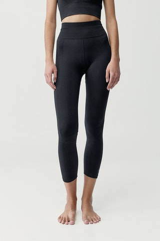 Leggings de cintura alta Idara - Preto