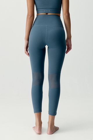 Leggings de cintura alta Jin - Azul-pato