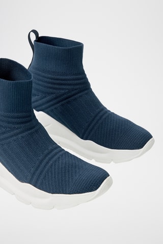 Ténis-meias Enzo - Cinzento-escuro