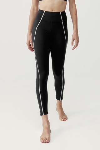 Leggings de cintura alta Luna - Preto