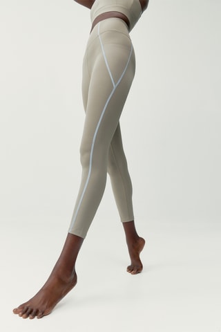 Leggings de cintura alta Luna - Cinzento-claro