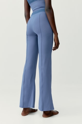 Leggings de ioga de cintura alta Maeva - Azul-claro