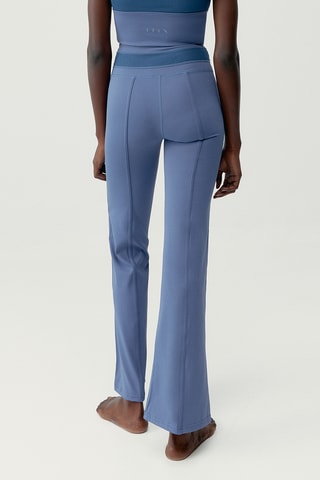 Leggings de ioga de cintura alta Maeva - Azul-claro