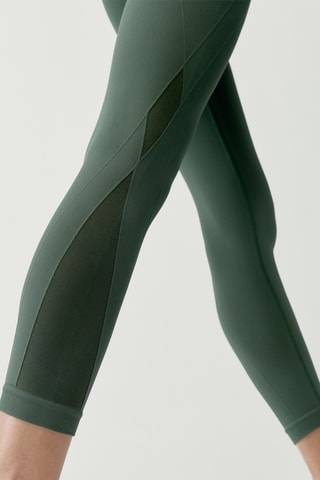 Leggings de cintura alta Malala - Verde-azeitona