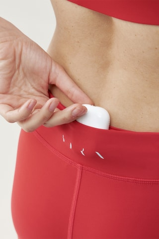 Leggings de cintura alta Namir - Vermelho