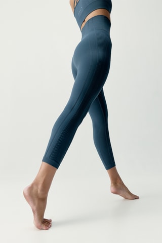 Leggings de cintura alta Nilay - Azul-acinzentado