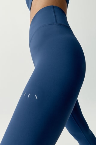 Leggings de cintura alta Sunrise - Azul-petróleo