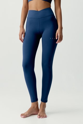 Leggings de cintura alta Sunrise - Azul-petróleo