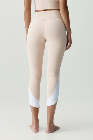 Leggings de cintura alta Upala - Bege