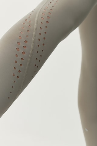 Leggings de cintura alta Zenda - Bege