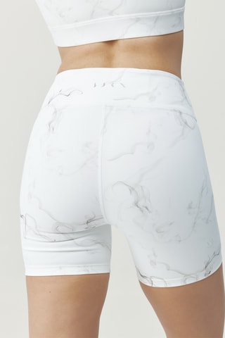 Calções ciclista Helio - Branco e cinzento-claro