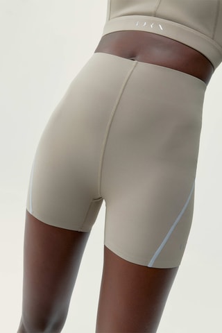 Calções ciclista Luna - Bege