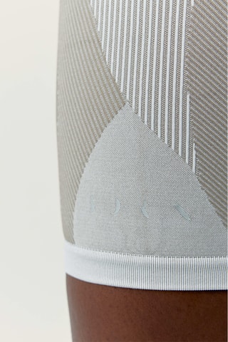 Calções ciclista Malia - Cinzento-claro e castanho-claro