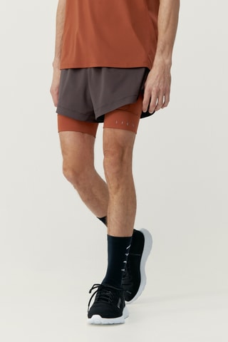 Calções Mashu - Castanho