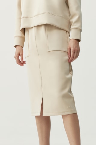 Saia direita Maia - Bege