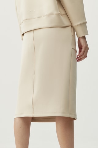 Saia direita Maia - Bege