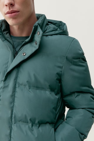 Blusão com capuz Saiko - Verde-escuro