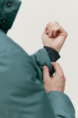 Blusão com capuz Saiko - Verde-escuro