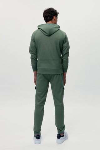 Sweat com capuz Biafra - Caqui