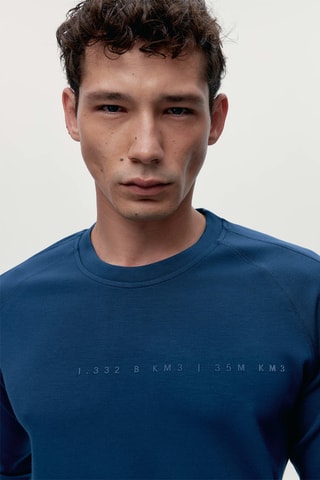 Sweat Hughes - Azul-cobalto