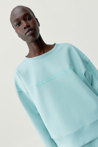 Sweat Maia - Verde-água