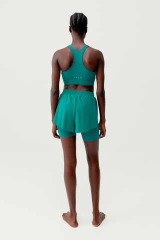 Soutien desportivo push-up Bikila - Verde-água