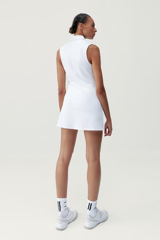 Vestido estilo patinadora Retro - Branco