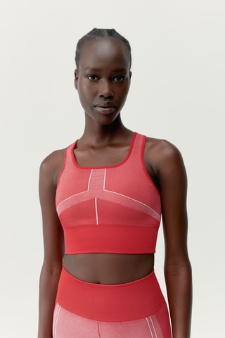 Crop-top push-up Cara - Rosa