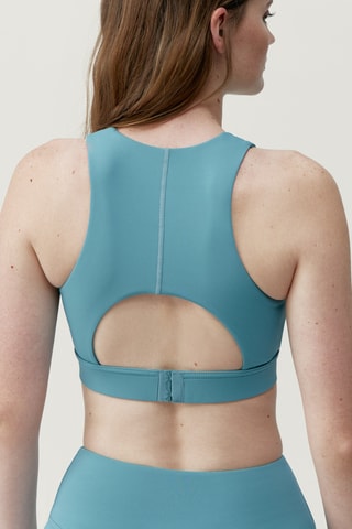 Soutien desportivo push-up Carole - Azul-claro