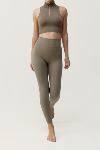 Crop-top push-up Dandara - Castanho