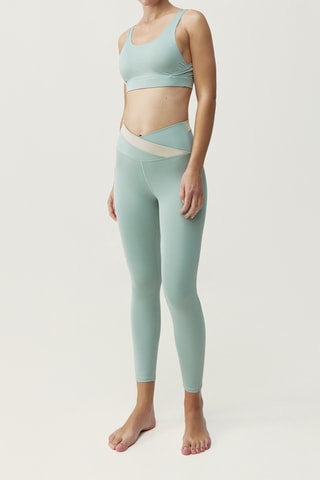 Soutien desportivo reversível push-up Duo - Verde-água