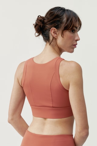 Soutien desportivo push-up Esme - Salmão