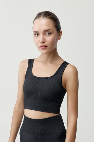 Soutien desportivo push-up Idara - Preto