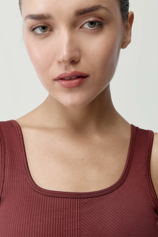 Soutien desportivo push-up Idara - Bordô