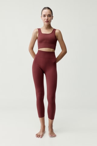 Soutien desportivo push-up Idara - Bordô