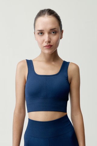 Soutien desportivo push-up Idara - Azul-cobalto