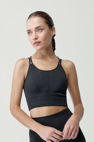 Soutien desportivo push-up Kamay - Preto