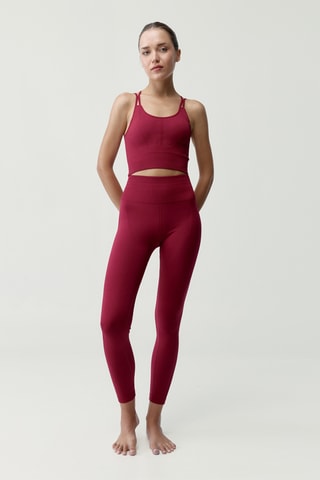 Soutien desportivo push-up Kamay - Bordô