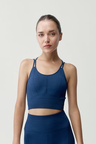 Soutien desportivo push-up Kamay - Azul-cobalto