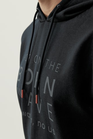 Sweat com capuz Waikato - Preto