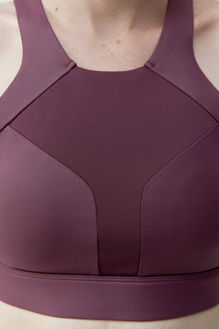 Soutien desportivo push-up Luana - Violeta-escuro