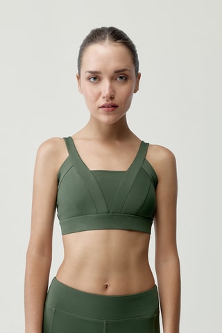 Soutien desportivo push-up Madaba - Verde-azeitona