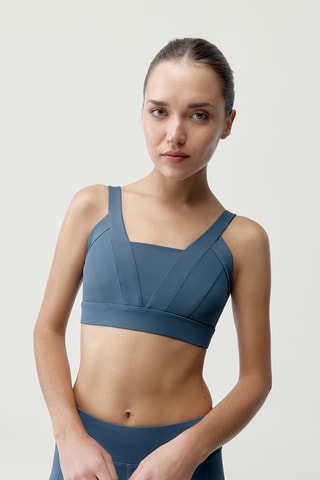 Soutien desportivo push-up Madaba - Cinzento-escuro