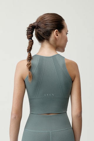 Top push-up - Cinzento-escuro