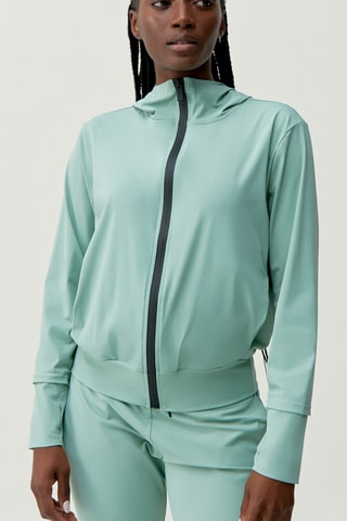 Casaco com capuz Airla - Verde