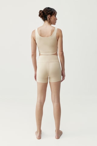 Crop top push-up Sayani - Bege